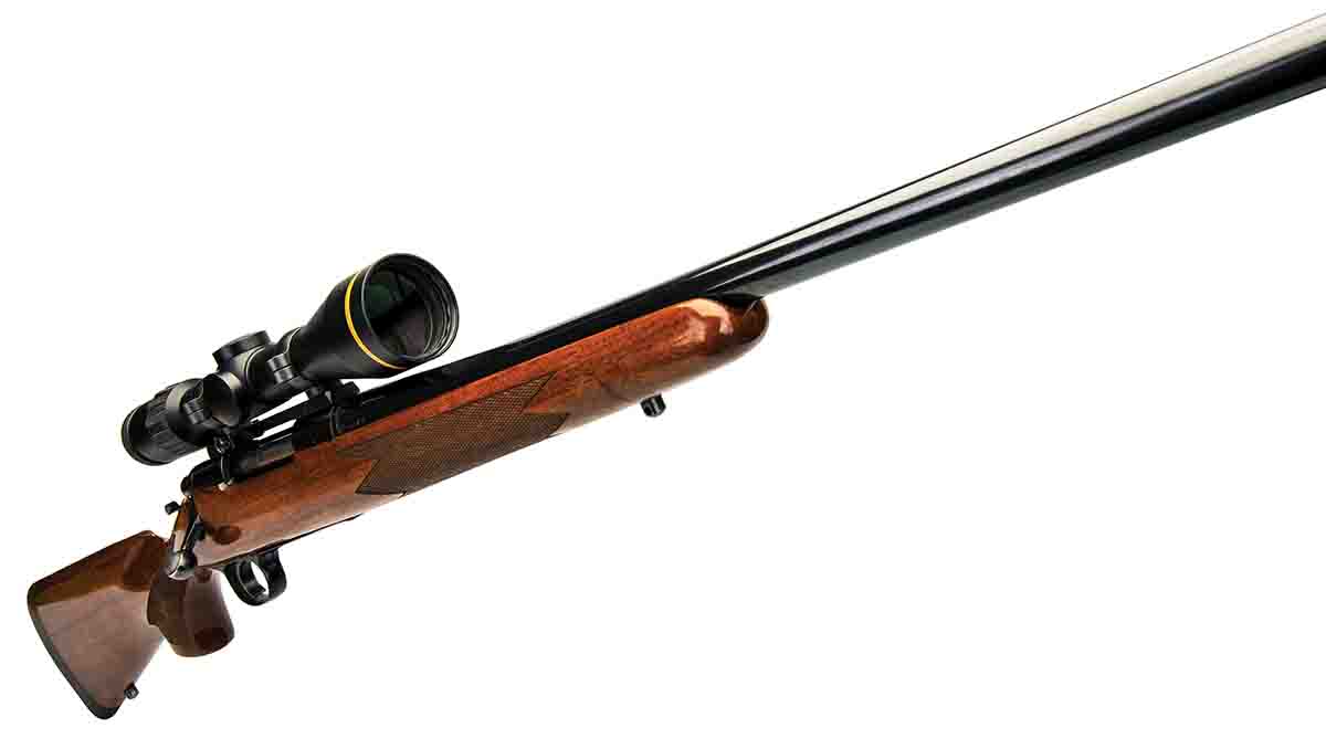 One of John’s favorite elk rifles is a Remington Model 700 Classic 7mm Remington Magnum that has been used to test a variety of scopes, including a Leupld LPS 2.5-10x 45mm.